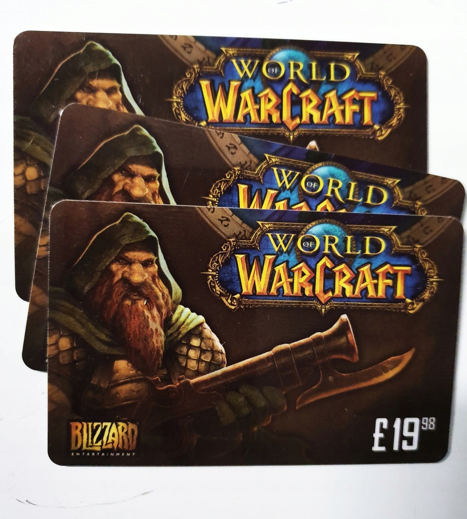 Karta podarunkowa BLIZZARD WORLD OF WARCRAFT