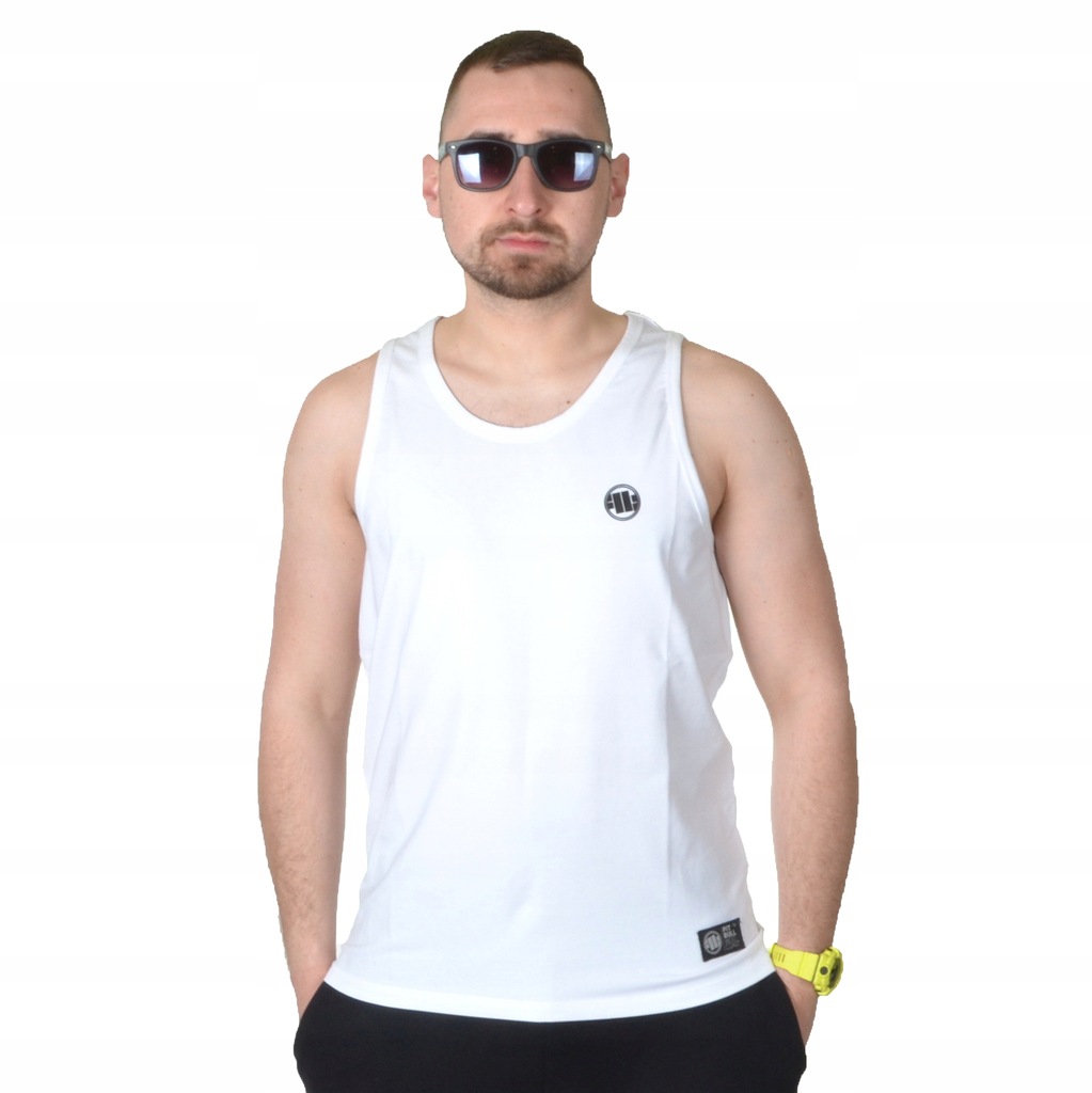 PIT BULL WEST COAST TANK TOP SLIM FIT SMALL LOGO