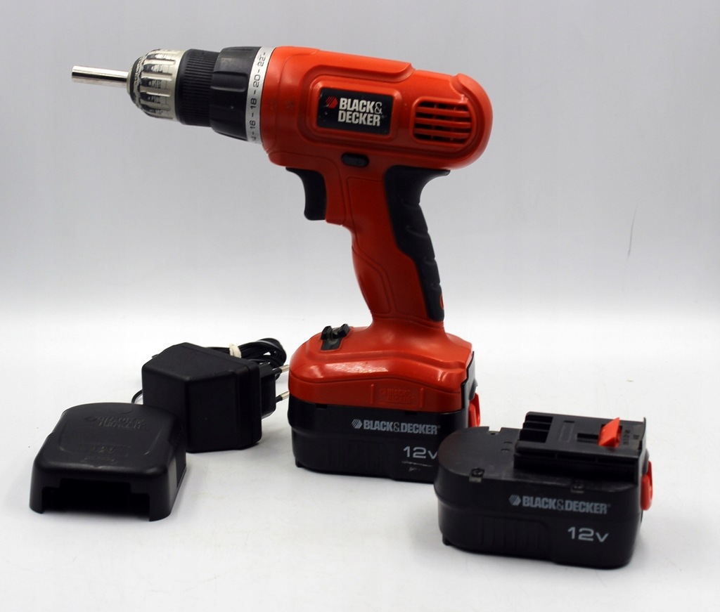 WKRĘTARKA BLACK DECKER 12V EPC12 2 BATERIE 12874141671 oficjalne