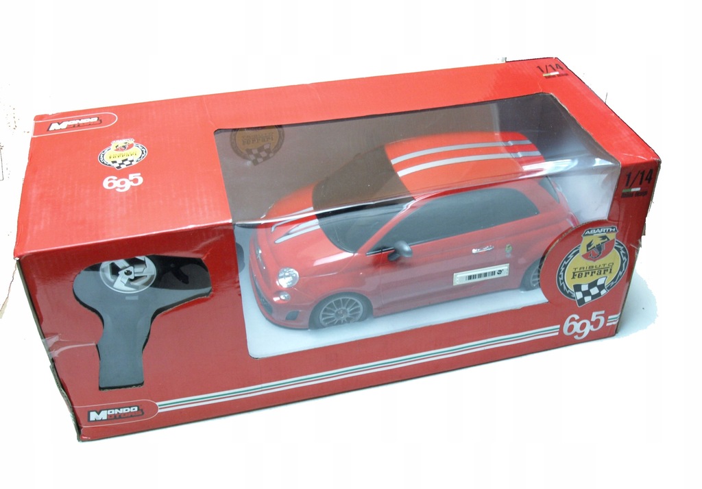 Fiat 500 Abarth Tributo Ferrari Rc Sterowane 1 12 Oficjalne Archiwum Allegro