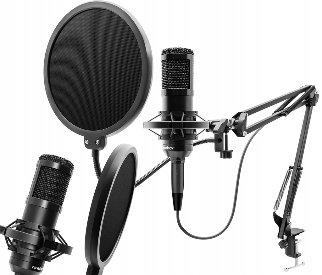 Mikrofon Niceboy VOICE Handle z uchwytem