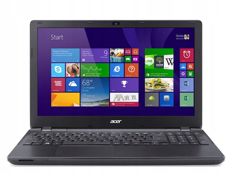 LAPTOP ACER ASPIRE E5-521 15,6" AMD A4-6210 AMD R3 DDR3 6GB 500GB klasa A-