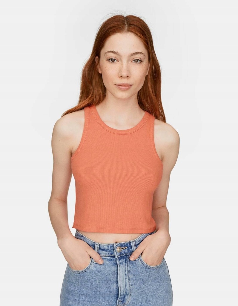 P5A121 STRADIVARIUS__MM8 KLASYCZNY TOP BASIC__L