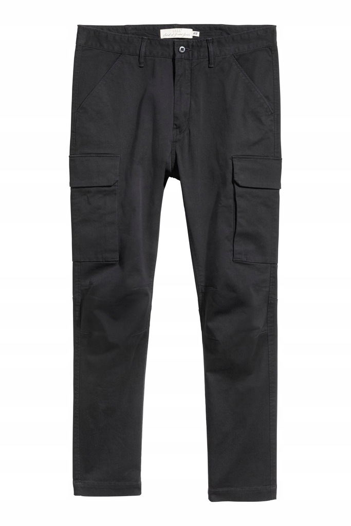 R1F112 H&M __DF1 SPODNIE CARGO KIESZENIE __28