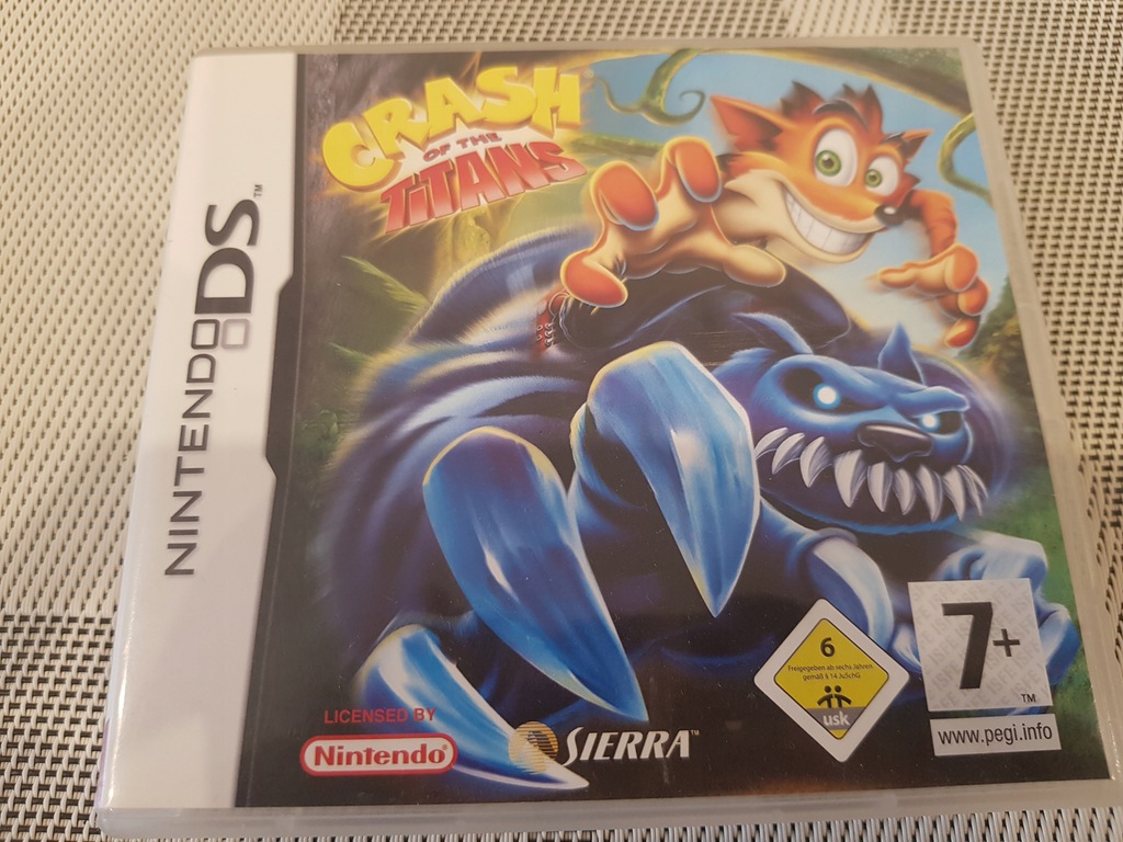 Crash Bandicoot of the Titans DS gra Nintendo DS 3DS 2DS