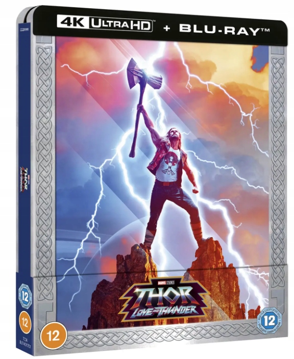 THOR: MIŁOŚĆ I GROM Love and Thunder 4K Ultra HD Blu-ray Steelbook