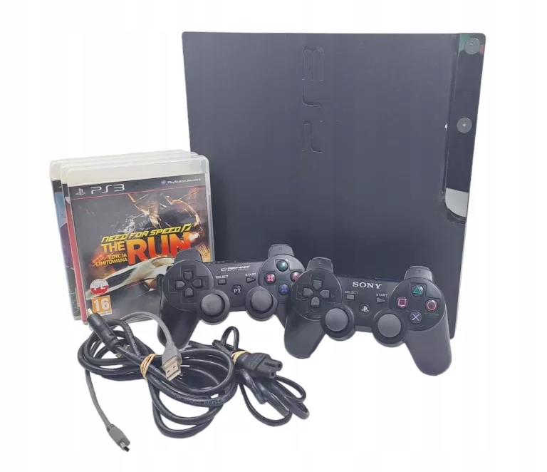 KONSOLA SONY PLAYSTATION 3 SLIM 320 GB CECH-2504B / ZESTAW