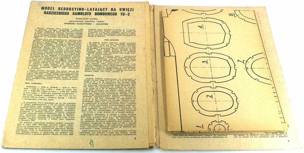 Купить ПЛАНЫ МОДЕЛИРОВАНИЯ 34 1969 г. ТУ-2 БОМБОВЫЙ САМОЛЕТ: отзывы, фото, характеристики в интерне-магазине Aredi.ru
