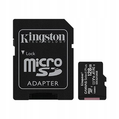 Kingston Canvas Select Plus UHS-I 128 GB, MicroSDX
