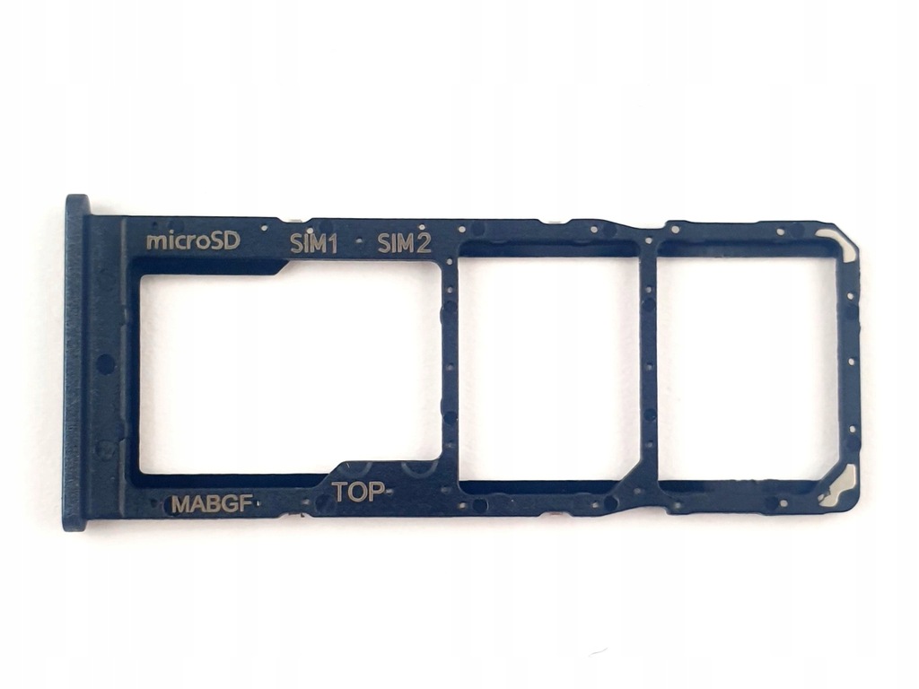 Samsung Galaxy M12 M127 ORYGINALNA SZUFLADKA KARTY SIM TACKA UCHWYT Czarna