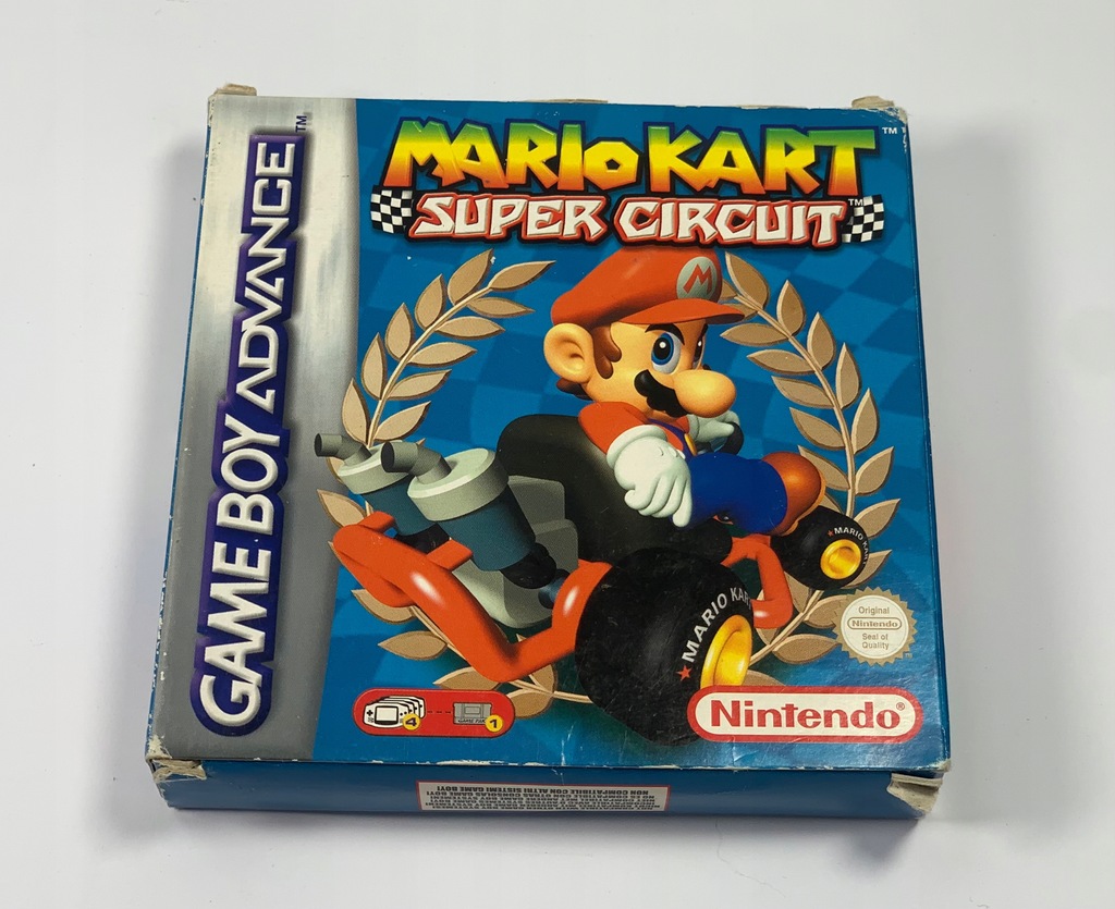 Mario Kart Super Circuit Game Boy Advance 12243759156 oficjalne