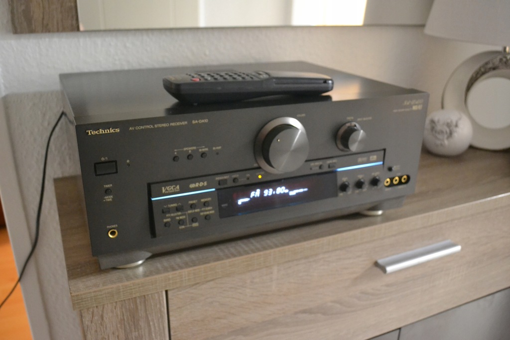Technics SA-DA10 Receiver Amplituner Top.