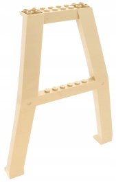 LEGO PODPORA DŹWIGU PIASKOWY TAN 2635 z 7637