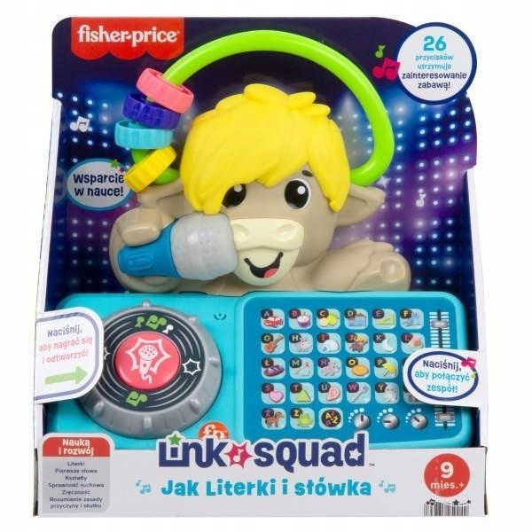 FISHER PRICE LINK SQUAD JAK LITERKI I SŁÓWKA