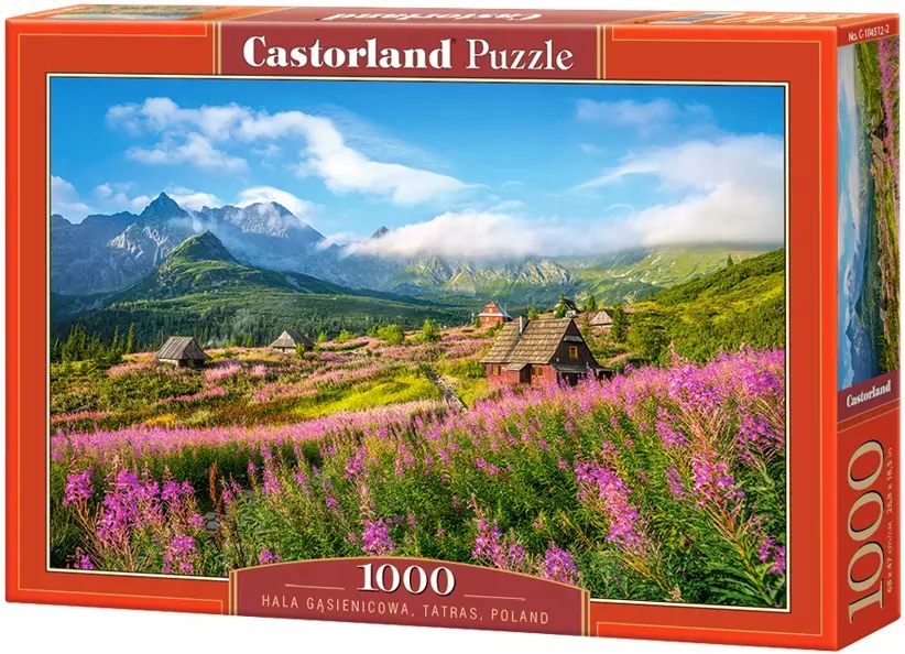 Puzzle 1000 elementów. Hala Gąsienicowa