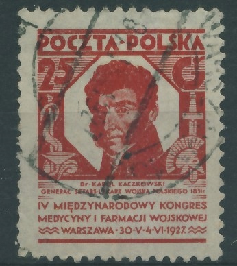 Polska PMW 25 gr. - 1927 r Kongres Medycyny