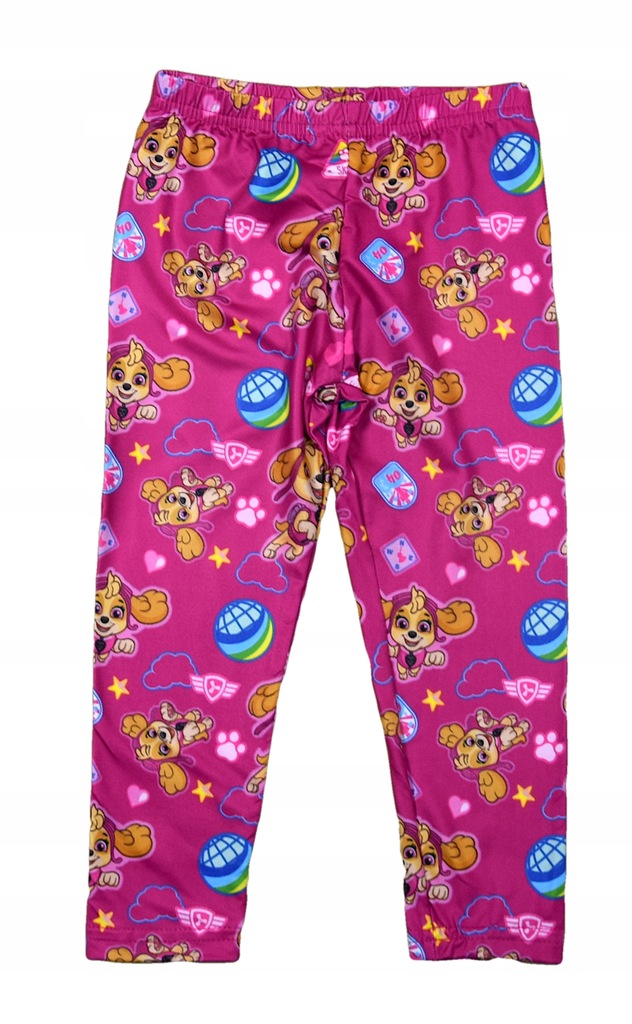 GETRY LEGGINSY SPODNIE PSI PATROL PAW 122 RÓŻOWA