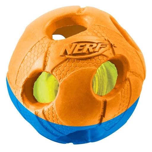 R2596 NERF DOG PIŁKA DLA PSA LED