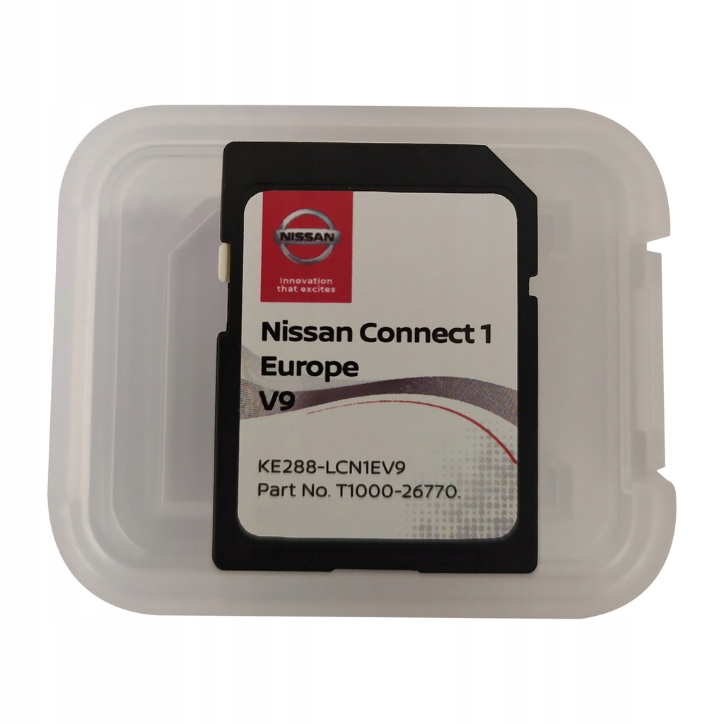 KARTA SD MAPA NISSAN QASHQAI JUKE CONNECT V9 2019 8216407350
