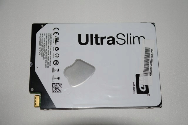 WD 500GB - ULTRASLIM 5mm - WD5000MPCK - T=81h !!!