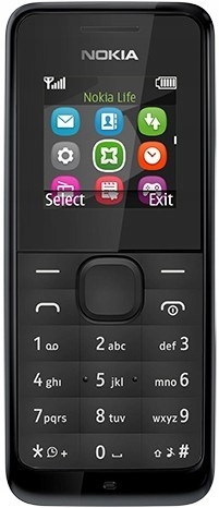 Telefon komórkowy Nokia 105 Czarny