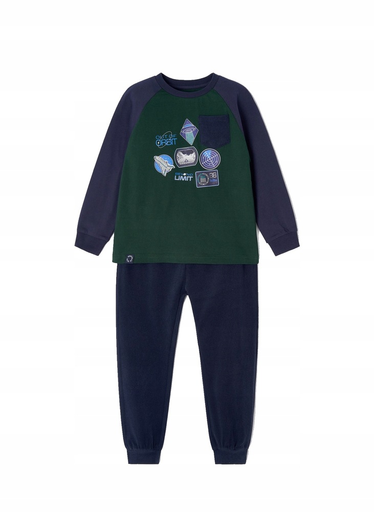 Piżama chłopięca Mayoral 4755 z nadrukiem r110