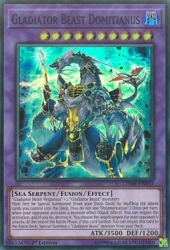 Yu-Gi-Oh! TCG: Gladiator Beast Domitianus (CHIM)