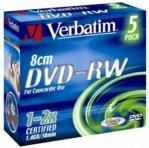 Verbatim DVD+RW/5/Box 1.4GB 2x 43565