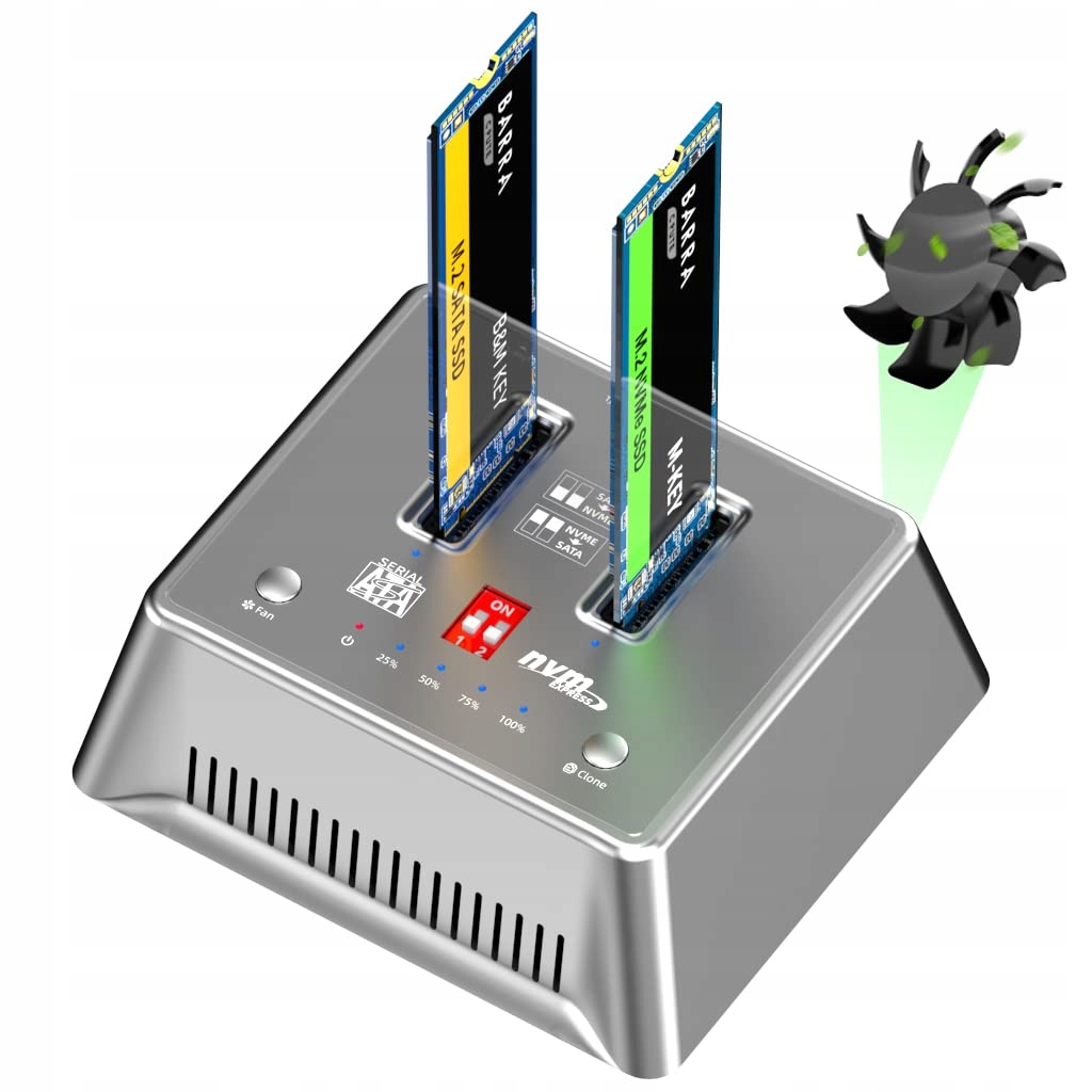 Stacja dokująca dysków SSD M.2 NVMe