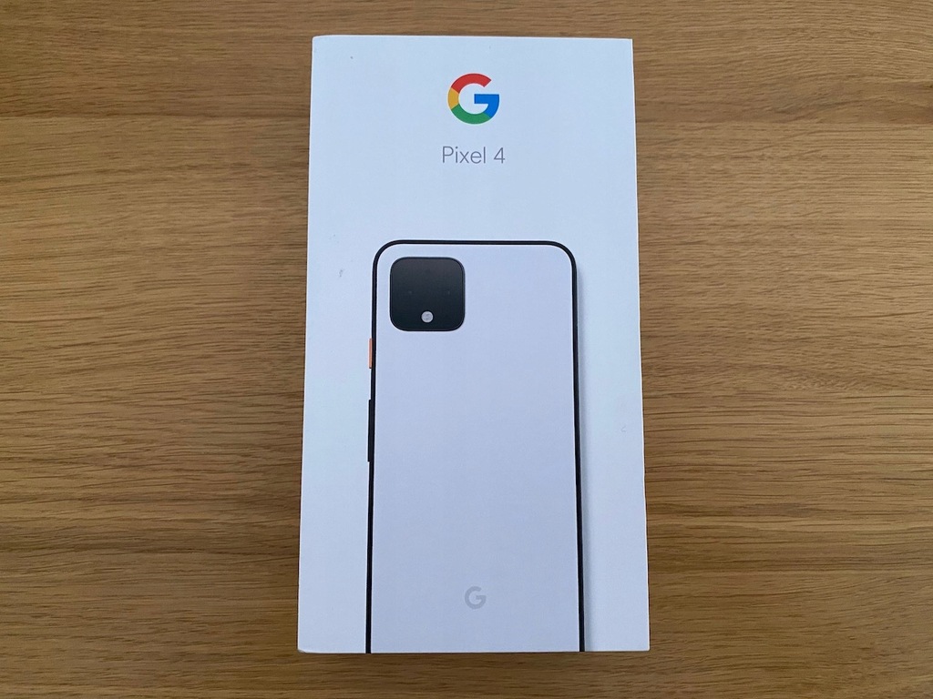 Google Pixel 4 64GB Clearly White NOWY GWAR. 24m