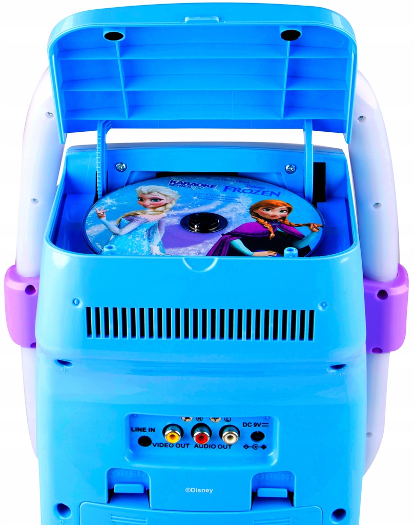 FROZEN Boombox Karaoke z Ekranem CD+G Kraina Lodu 7697146677