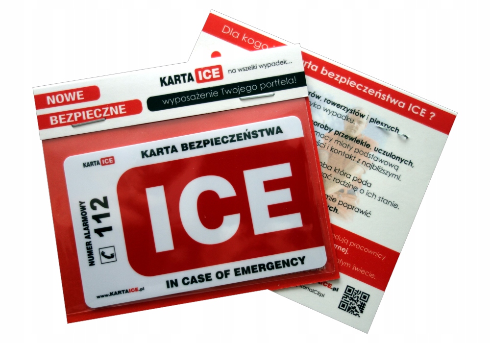 Karta ICE do samodzielnego wypełnienia! Emergency