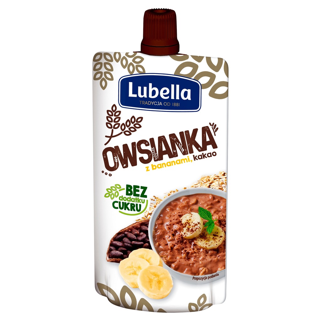 OWSIANKA LUBELLA BANAN KAKAO 100 g
