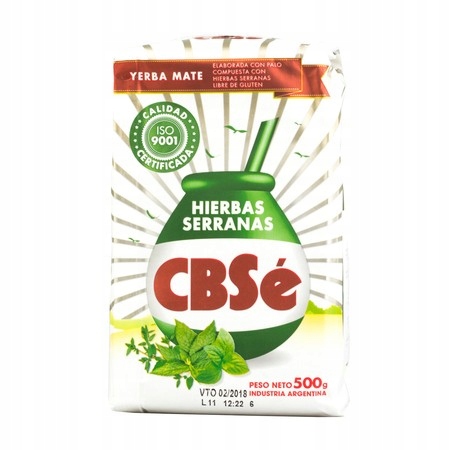 CBSe Hierbas Serranas - yerba mate 500g CBSe