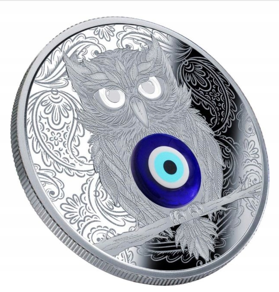 Winged Thoughts Proof Silver Coin 1$ Niue 2019 Ag