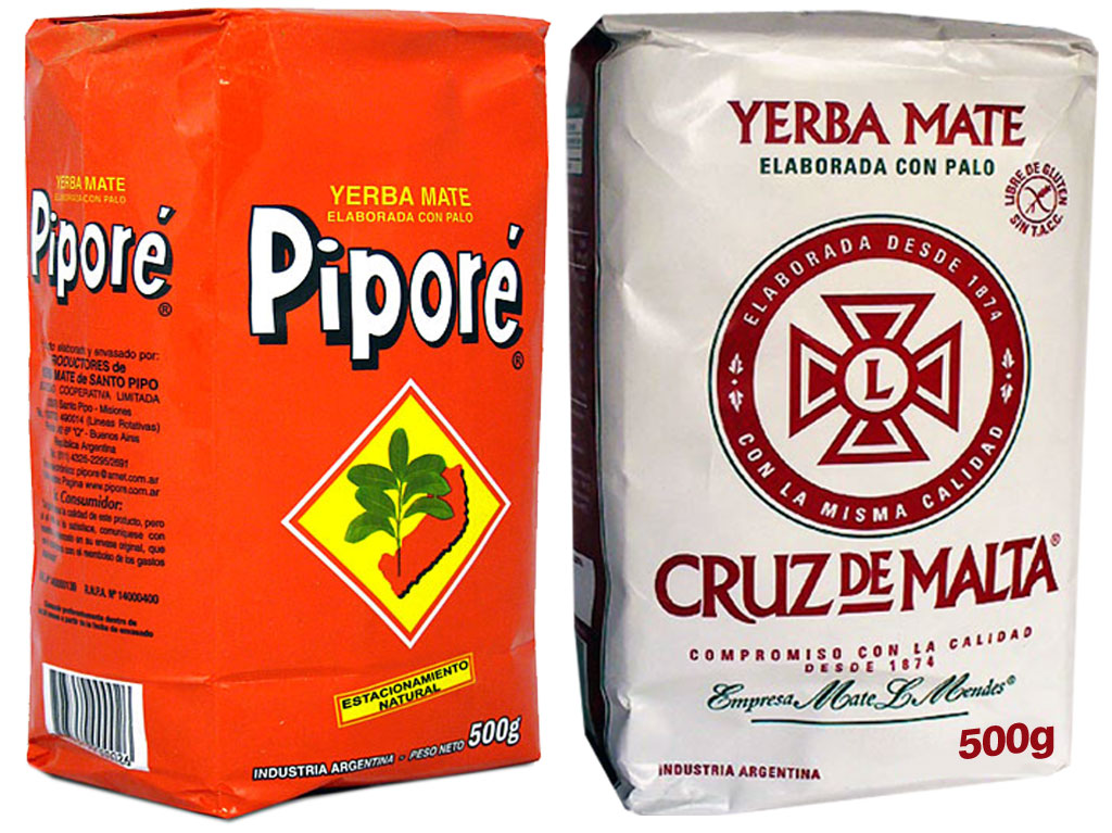 Yerba Mate PIPORE CON PALO 500g CRUZ de MALTA 500g