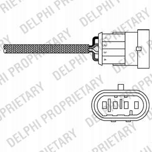 SONDA LAMBDA DELPHI ES20264-12B1 ES2026412B1