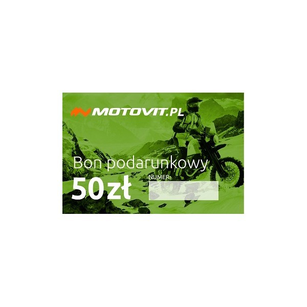 Bon 50 zł na zakupy motocyklowe w Motovit