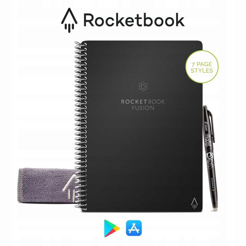 MyRocketBook FUSION A5 -notes wielokrotnego użytku