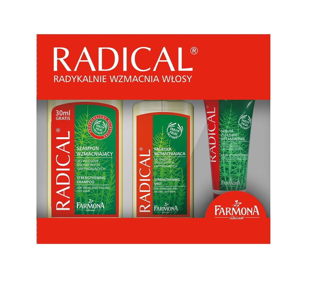 Farmona Zestaw prezentowy Radical (szampon 300ml+m