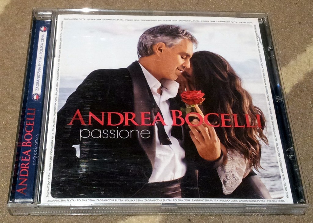 Andrea Bocelli PASSIONE o miłości na Walentynki