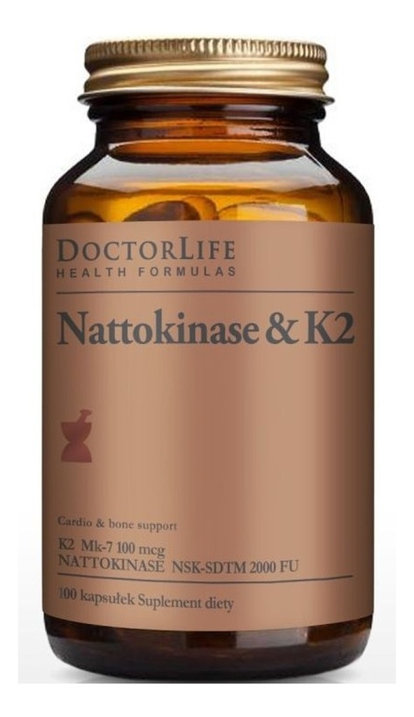 Doctor Life Nattokinase & K2 suplement diety