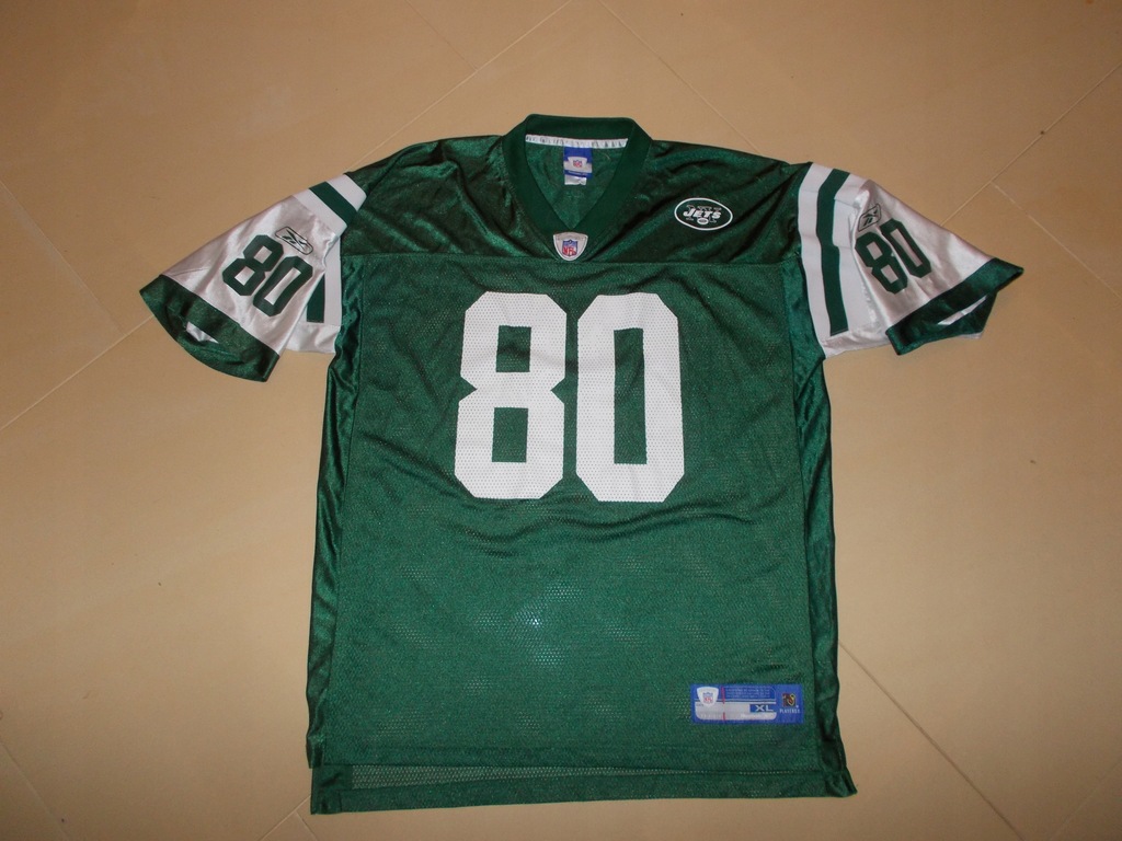 Reebok NY NEW YORK JETS 80 Chrebet NFL XL