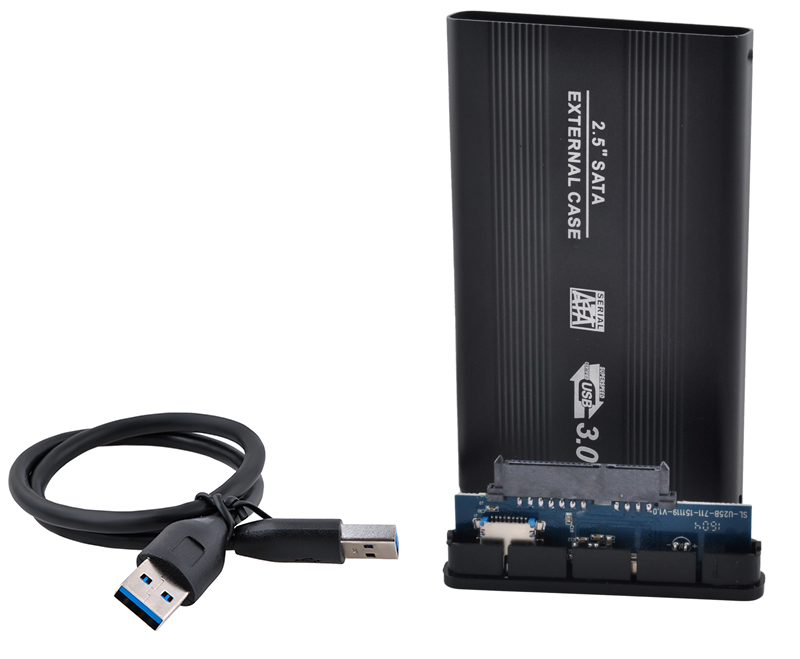 Купить Алюминиевый корпус для жесткого диска 2.5, чехол для кабеля USB 3.0 Sata: отзывы, фото, характеристики в интерне-магазине Aredi.ru