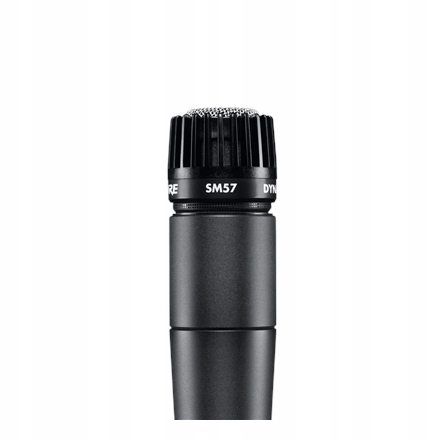 Mikrofon instrumentalny Shure SM57-LCE - Czarny, profesjonalny dźwięk