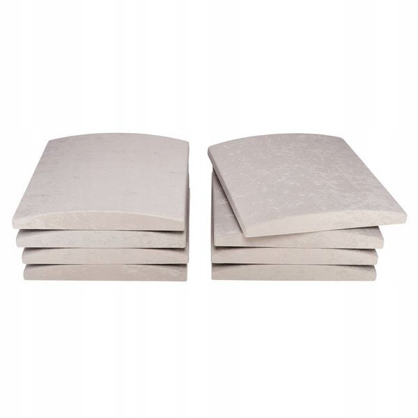 8 xPanele akustyczne pochłaniające Vicoustic Cinema Round Premium Grey