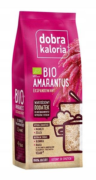 AMARANTUS EKSPANDOWANY BIO 120 g - DOBRA KALORIA D