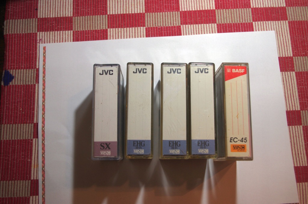 5 kaset vhs c