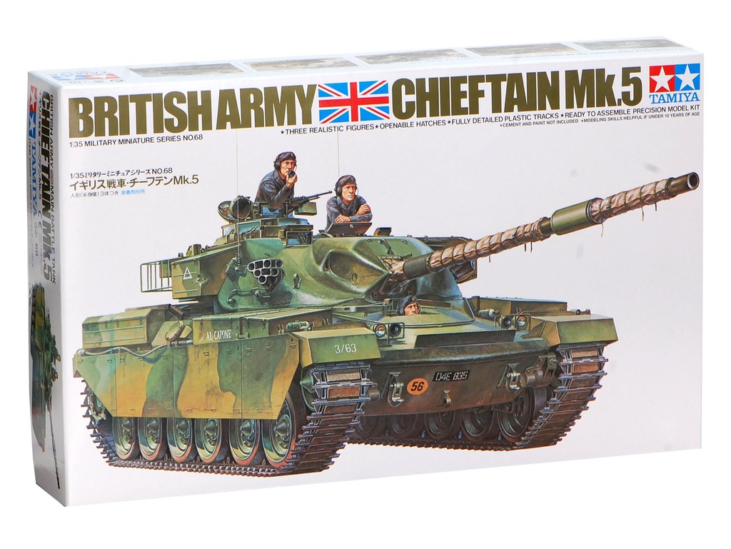 Купить Модель танка Chieftain Mk.5 35068 Tamiya: отзывы, фото, характеристики в интерне-магазине Aredi.ru