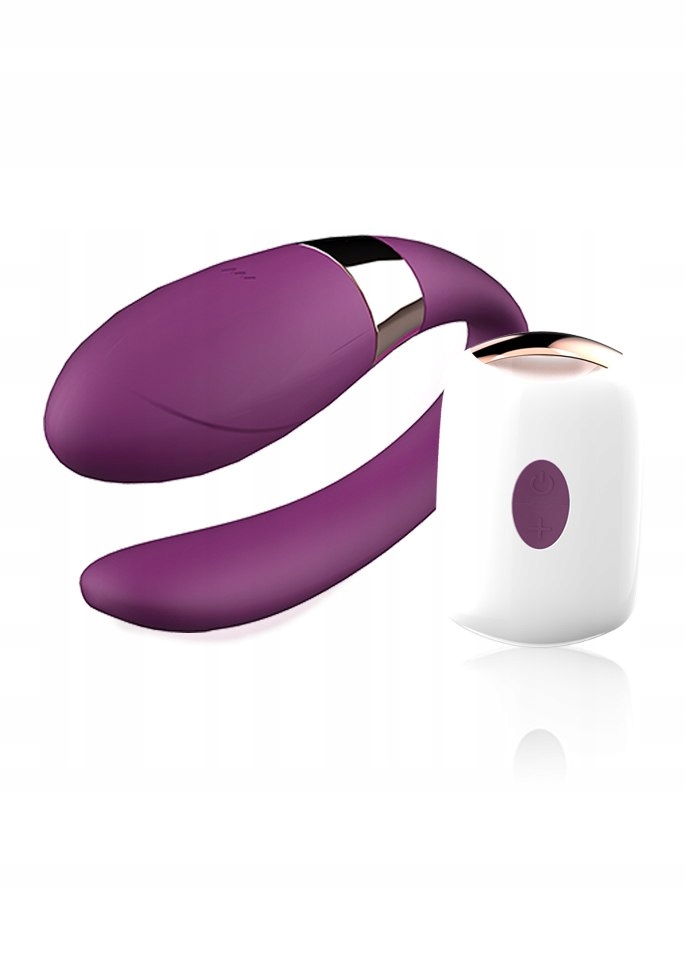 Stymulator-V-Vibe Purple USB 7 Function / Remote C